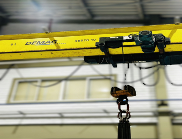 Foto: PONTE ROLANTE MONOVIGA - DEMAG - ANO 2010 - 5TON x 10MTS DE VÃO