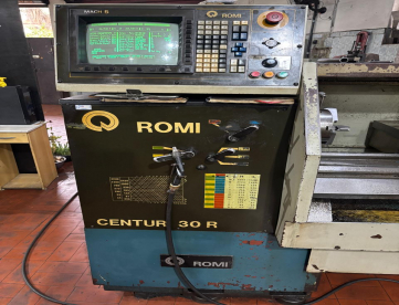 Foto: TORNO CNC - ROMI - CENTUR 30R - TIPO GANG -1000 X 430 COMANDO MACH5