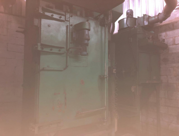 Foto: MÁQUINA JATEADORA DE GRANALHA - TIPO GANCHEIRA 500KG REFORMADA 2021