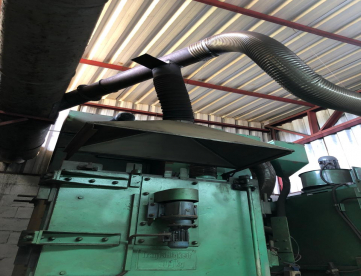 Foto: MÁQUINA JATEADORA DE GRANALHA - TIPO GANCHEIRA 500KG REFORMADA 2021