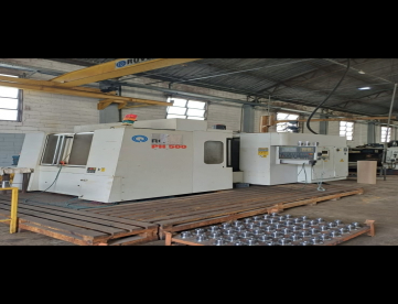 CENTRO DE USINAGEM HORIZONTAL - DUPLO PALLET - ROMI - PH500 - ANO 2011 - CURSOS 700 x 650 x 650 MM