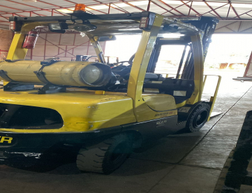 Foto: EMPILHADEIRA - HYSTER 60 - ANO 2008