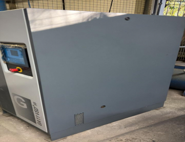 Foto: COMPRESSOR PARAFUSO - ATLAS COPCO - GA11VSD+ FF - COM INVERSOR DE FREQUÊNCIA  - ANO 2013