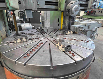 Foto: TORNO VERTICAL MECÂNICO - TITAN SC-27 - PLACA 2500 MM - PASSAGEM 2700 MM - ALTURA 1900 MM