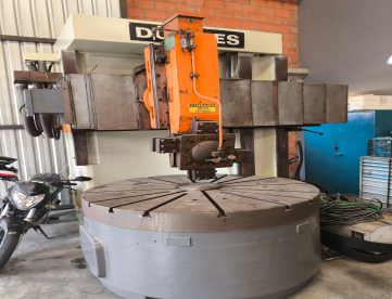 Foto: TORNO VERTICAL CNC - DORRIES - 1600MM PLACA - 1800MM PASSAGEM - 1150MM ALTURA - COMANDO SIEMENS