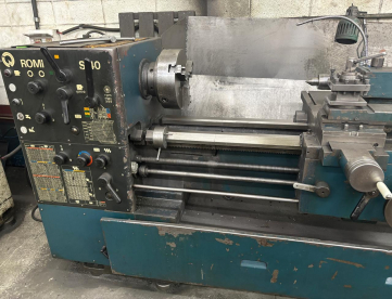 Foto: TORNO MECÂNICO - ROMI - S40 - BARRAMENTO 1500 X 500 MM