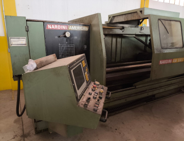 TORNO CNC - NARDINI - AMERICA AM500T - 1000MM X 2500MM - ARVORE DE 12"