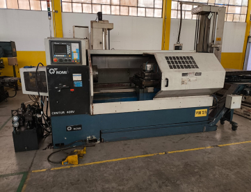 TORNO CNC - ROMI - CENTUR 40RV - 580MM X 1500MM - COMANDO  MACH 8