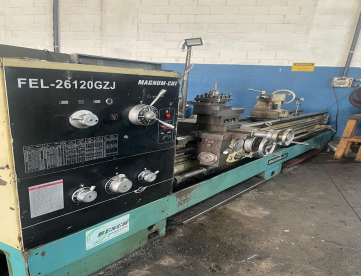 TORNO MECÂNICO MAGNUM-CUT  FEL-26120GZJ - 660 x 3000MM - ANO 2011