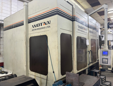 Foto: FRESADORA CNC BANCO FIXO - WOTAN - WOMAT M2L - 2000 x 1000 x 850 MM - MÁQUINA MUITO CONSERVADA - ANO 2000
