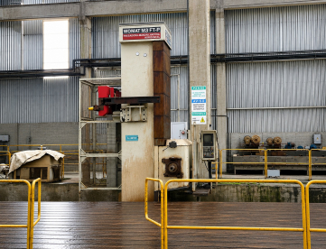 MANDRILHADORA FRESADORA HORIZONTAL CNC - FLOOR TYPE - WOTAN - M3 FTP -  FUSO 130 - 16.000MM X 3000MM X 1000MM - ANO 2010