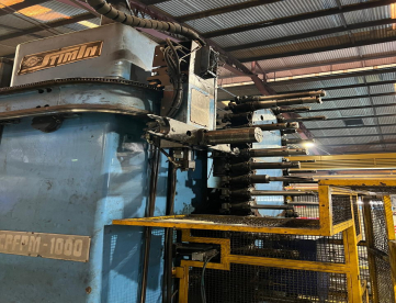 Foto: MANDRILHADORA CNC - STIMIN - 2CPFPM-1000 - COM BANCO FIXO E DUPLO CABEÇOTE