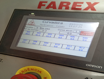 Foto: CURVADORA DE TUBOS COM CLP - FAREX - CTA 4004 - ANO 2021 - CAPACIDADE ATÉ 4" COM ESPESSURA DE 4 MM