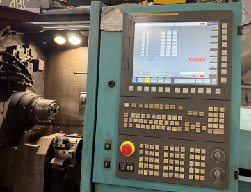Foto: TORNO AUTOMÁTICO CNC - INDEX - ABC - DUPLA TORRE - ANO 2020 - COMANDO FANUC 31i-MB - COM ALIMENTADOR DE BARRAS