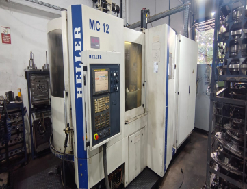 CENTRO DE USINAGEM HORIZONTAL DUPLO PALLET HELLER - MC12 - ANO 2004 - 560 X 560 X 510MM