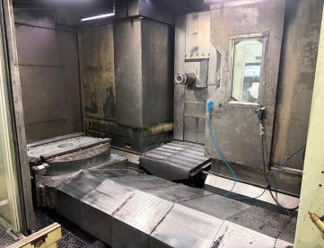 Foto: CENTRO DE USINAGEM HORIZONTAL - DUPLO PALLET - GROB - BZ1250 - ANO 2001 - COM NR12 - PALLET 1600 x 1600 MM - CURSOS 2.500 x 1.700 x 1.200 MM