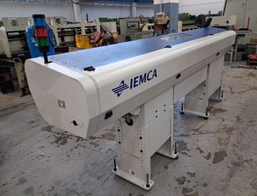 Foto: TORNO CNC AUTOMÁTICO DE CABEÇOTE MÓVEL - HANWHA - XD38H COM ALIMENTADOR DE BARRAS - ANO 2010