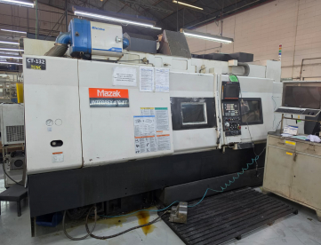 CENTRO DE TORNEAMENTO - MAZAK - 400-3T - ANO 2005 - INTEGREX MULTITAREFA 5 EIXOS