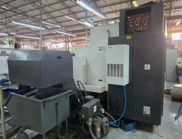 Foto: CENTRO DE TORNEAMENTO - MAZAK - 400-3T - ANO 2005 - INTEGREX MULTITAREFA 5 EIXOS