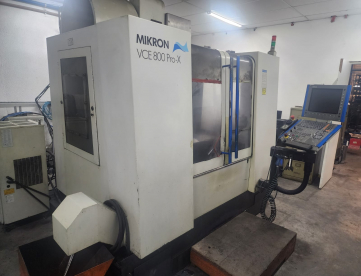 CENTRO DE USINAGEM VERTICAL - MIKRON - VCE800 PRO-X - ANO 2006 - 15.000 RPM - COMANDO HEIDENHAIN