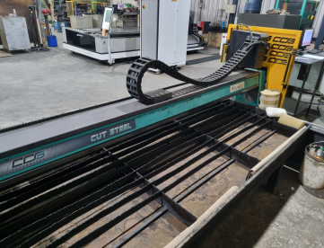 Foto: MÁQUINA CNC DE CORTE A PLASMA - CCS TECHNOLOGY - CUT STEEL - CORTINA DE LUZ - ANO 2018