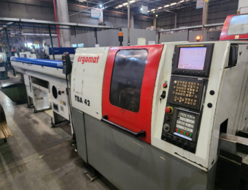 TORNO AUTOMÁTICO CNC - ERGOMAT - TBA-42 - ANO 2008
