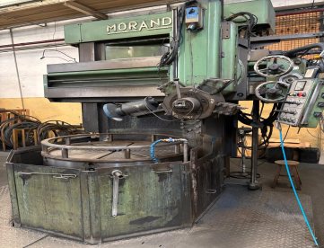 Foto: TORNO VERTICAL CNC - MORANDO - KL 14 - 1400 X 1000 - COMANDO SIMENS                      