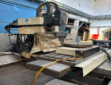 Foto: MANDRILHADORA HORIZONTAL DE GRANDE PORTE CNC - MACCHINA - ISO 50 - FA 160 - COM MAGAZINE DE 24 FERRAMENTAS - ANO 1995 - FUSO 160 