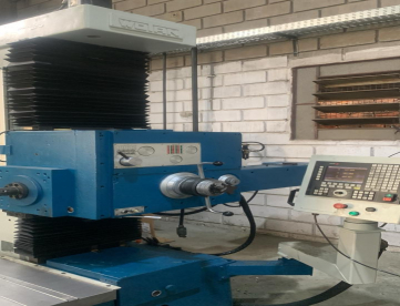 Foto: MANDRILHADORA CNC - WOTAN - B75/105M - COMANDO FAGOR - CABEÇOTE E PLACA EXPANSIVA