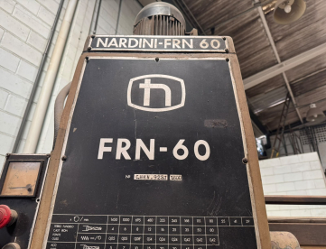 Foto: FURADEIRA RADIAL - NARDINI - FRN-60 - 1600MM COLUNA x 1000MM UTIL- ACOMPANHA MESA