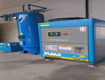 Foto: COMPRESSOR PARAFUSO - PUMA - PSBR15CE - 15CV - 14BAR - 380V