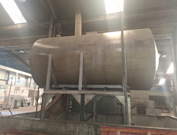 TANQUE DE COMBUSTÍVEL AÉREO 10.000L EM AÇO INOX