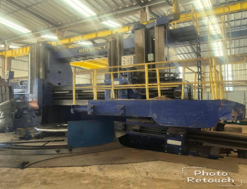 Foto: TORNO VERTICAL CONVENCIONAL - RAFFAMET -MODELO KCF320 - PLACA 3200 -TORNEAMENTO 3500 -ALTURA 2600 MM - 3 CABEÇOTES