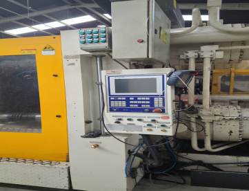 Foto: INJETORA DE PLÁSTICOS - HAITIAN - JU12000 - 8400J - COM SERVO MOTOR - COM ROBÔ - ANO 2011