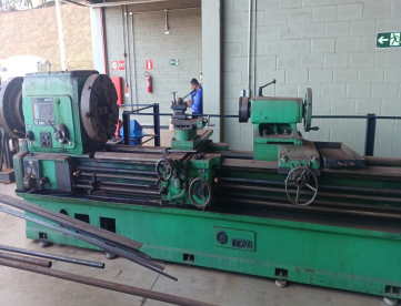 TORNO MECÂNICO - ROMI PETROLEIRO - MKD-HS - 800MM X 4000MM - ARVORE 12"