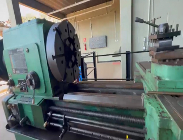 Foto: TORNO MECÂNICO - ROMI PETROLEIRO - MKD-HS - 800MM X 4000MM - ARVORE 12"