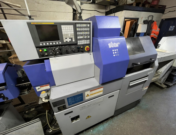 Foto: TORNO AUTOMÁTICO DE CABEÇOTE MÓVEL - STAR - SB20 TYPE E - PASSAGEM 20 MM COM ALIMENTADOR DE BARRAS - ANO 2011