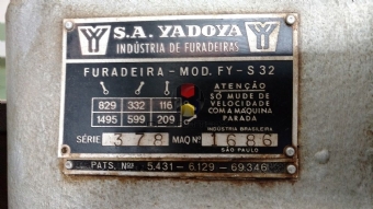 Foto: FURADEIRA DE COLUNA YADOYA - FY S32