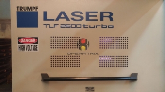 Foto: MÁQUINA DE CORTE A LASER - TRUMPF - TLF 2600 TURBO - ANO 1995