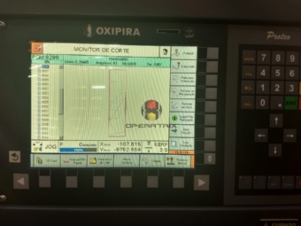 Foto: MÁQUINA DE CORTE PLASMA CNC - ALTA DEFINIÇÃO - OXIPIRA - ANO 2014