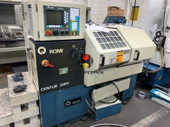 Foto: TORNO CNC ROMI - CENTUR 20RV - ANO 1996