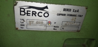 Foto: BRUNIDORA VERTICAL BERCO DY 600