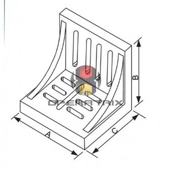 Foto: CANTONEIRA F.F. DE 202 x 126 x 150mm