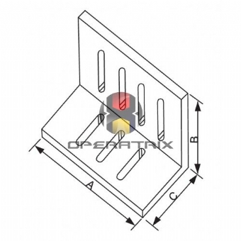 Foto: CANTONEIRA F.F. DE 4.1/2" x 3" x 3.1/2"