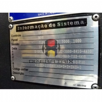 Foto: INJETORA DE PLASTICO HAITIAN SA 1600 -540 G - ANO 2015