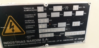 Foto: TORNO CNC NARDINI LOGIC 195 II BARRAMENTO 1000