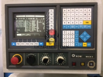 Foto: TORNO CNC - MARCA ROMI - MODELO CENTUR 30D - ANO 2003 - 1mt