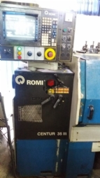 Foto: TORNO CNC - MARCA ROMI - CENTUR 35III - ANO 1994