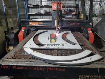 Foto: MÁQUINA DE  CORTE A PLASMA - CNC 2D - 2014