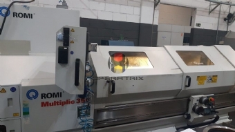 Foto: TORNO CNC ROMI MULTIPLIC 35D - ANO 2007 - 1500MM